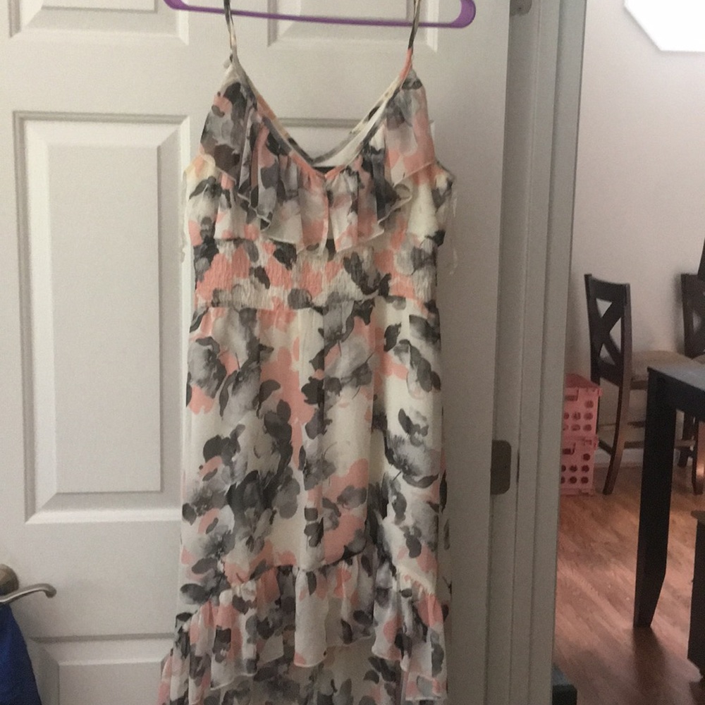 Heart Soul floral high-low dress